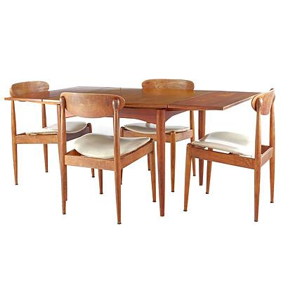 Parker Matchstick 107 Teak Dining Suite Circa 1964